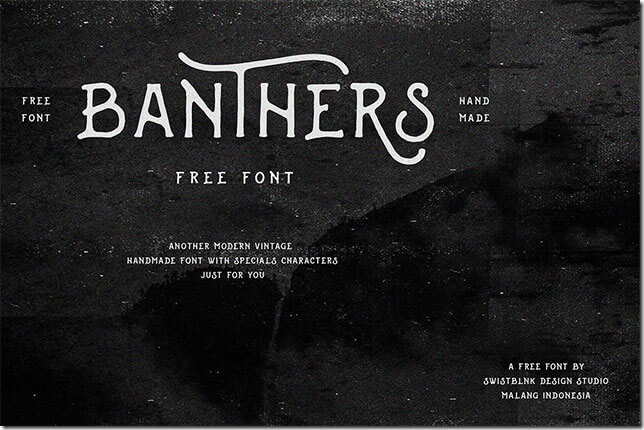 banthers-free-font-1240x825