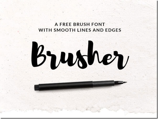 brusher-free-font-599x451