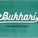 海外無料フォント Bukhari