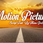 海外無料フォント Motion Picture