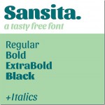 海外無料フォント Sansita