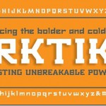 無料フォント Arktika