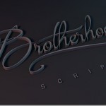 無料フォント　Brotherhood