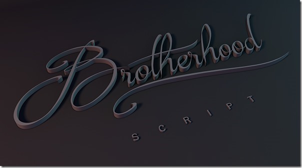 Brotherhood-Script-Font