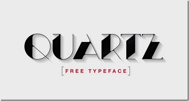 Quartz-Typeface