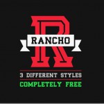 無料フォント RANCHO