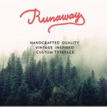 無料フォント Runaway