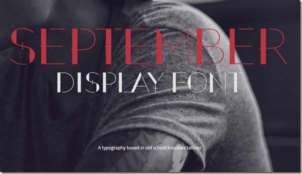 September-Display-Font