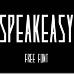 無料フォント Speakeasy