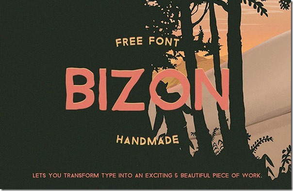 bizon-free-font