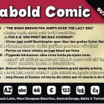 無料フォント Cabold Comic