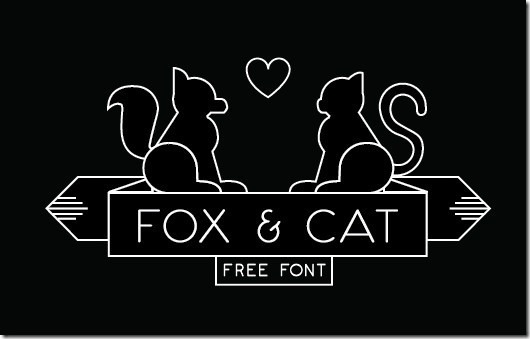 Fox-Cat-Typeface