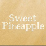 無料フォント Sweet Pineapple