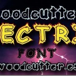 無料フォント Woodcutter Electric