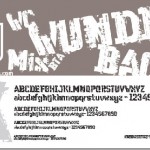 英語フォント WC Wunderbach Mix Bta Font