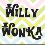 英語フォント Willy Wonka