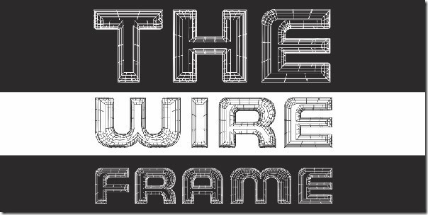 the-wireframe-demo-font-1-big